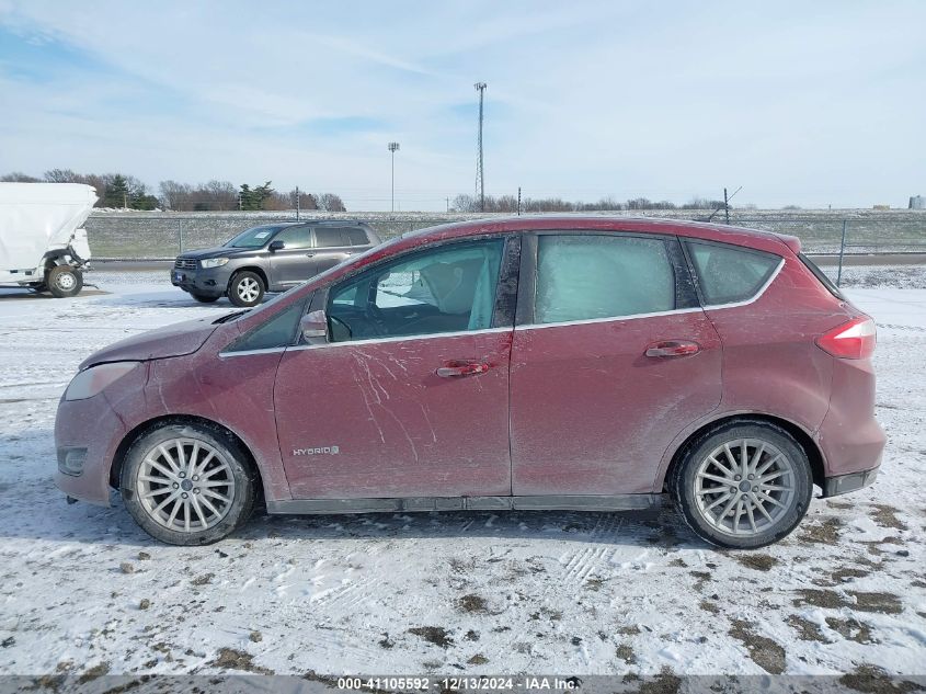 2015 Ford C-Max Hybrid Sel VIN: 1FADP5BU2FL113195 Lot: 41105592