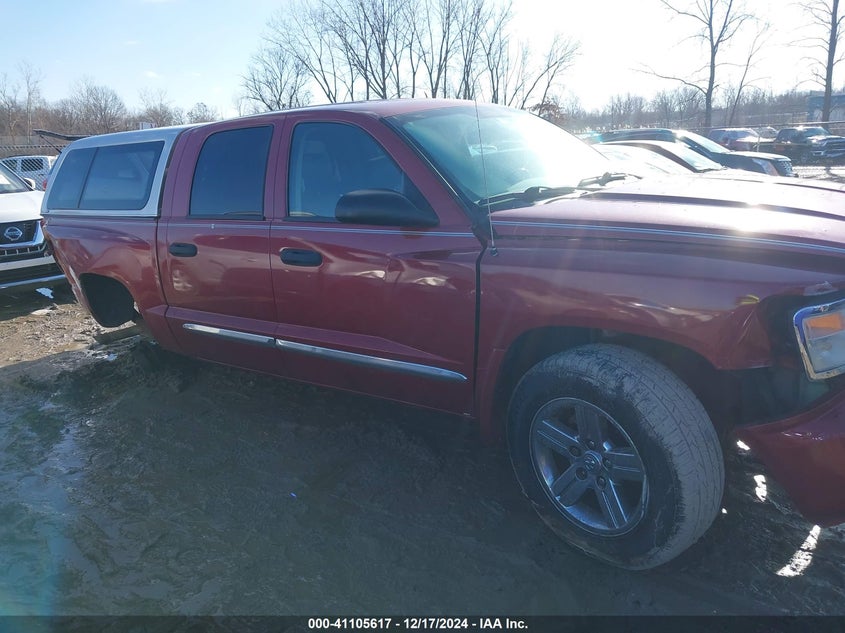2008 DODGE DAKOTA VIN: 1D7HW58N58S602378