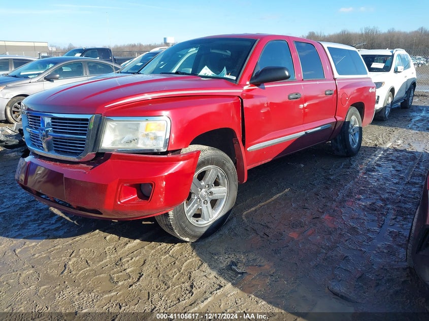 2008 DODGE DAKOTA VIN: 1D7HW58N58S602378