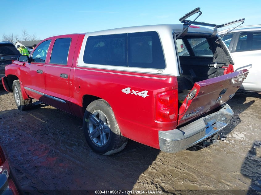 2008 DODGE DAKOTA VIN: 1D7HW58N58S602378