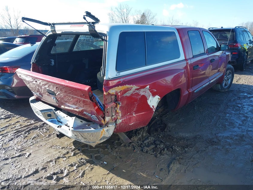 2008 DODGE DAKOTA VIN: 1D7HW58N58S602378