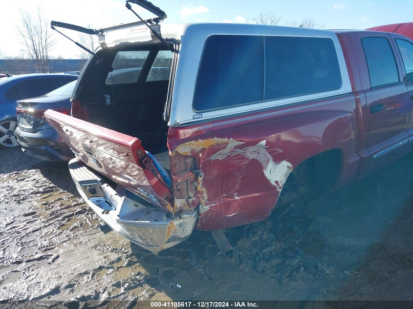 2008 DODGE DAKOTA VIN: 1D7HW58N58S602378