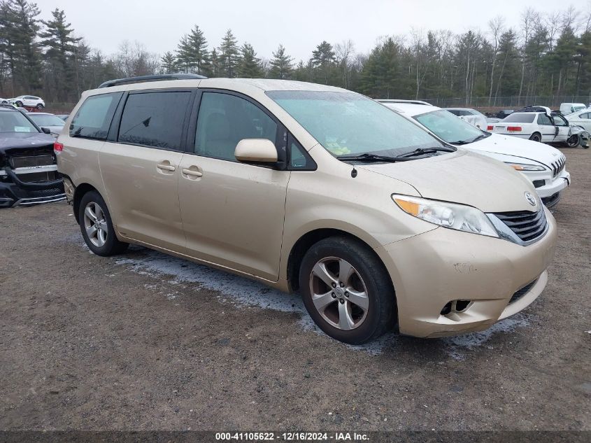 VIN 5TDKK3DC0DS353687 2013 Toyota Sienna, Le V6 8 P... no.1