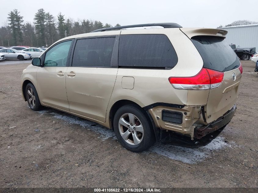 VIN 5TDKK3DC0DS353687 2013 Toyota Sienna, Le V6 8 P... no.3