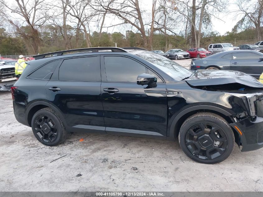 2024 Kia Sorento X-Line Sx VIN: 5XYRKDJF4RG309277 Lot: 41105798