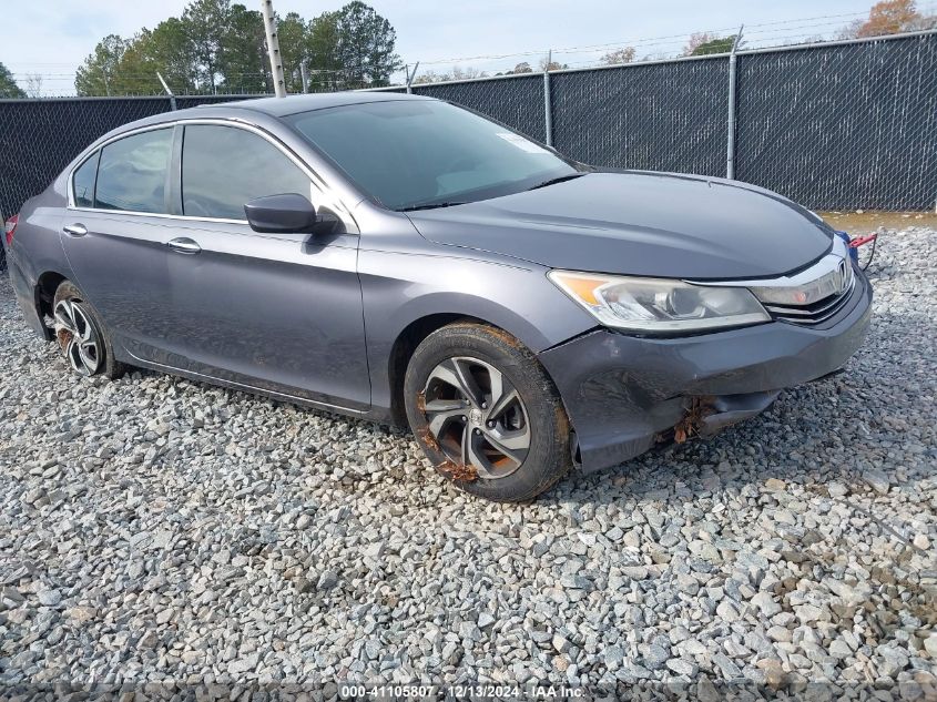 2016 HONDA ACCORD