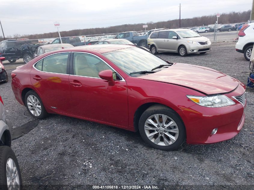 VIN JTHBW1GGXE2060491 2014 Lexus ES, 300H no.13