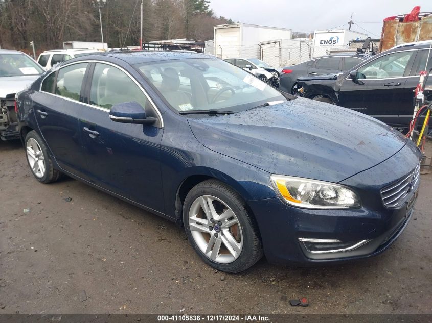 VIN YV1612TK2F2353993 2015 VOLVO S60 no.1