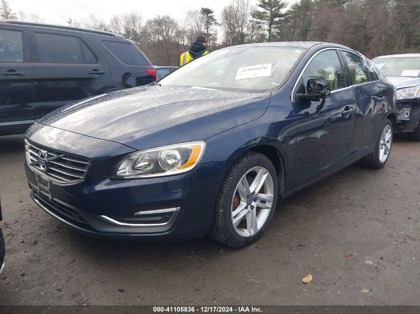 VIN YV1612TK2F2353993 2015 VOLVO S60 no.2