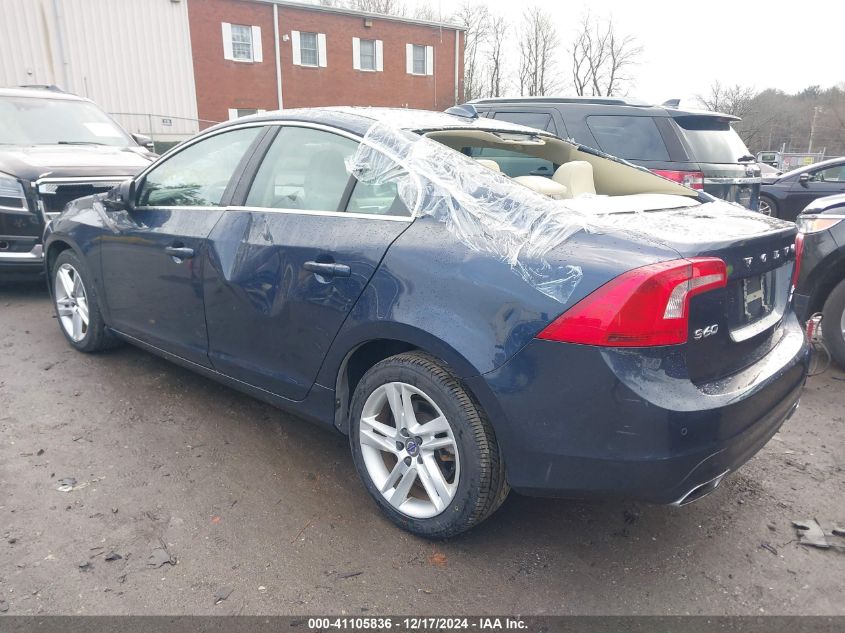 VIN YV1612TK2F2353993 2015 VOLVO S60 no.3