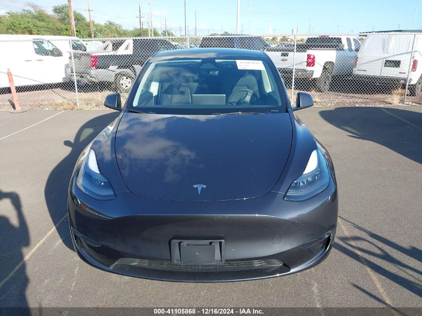 2024 Tesla Model Y Long Range Dual Motor All-Wheel Drive VIN: 7SAYGAEE6RF060925 Lot: 41105868