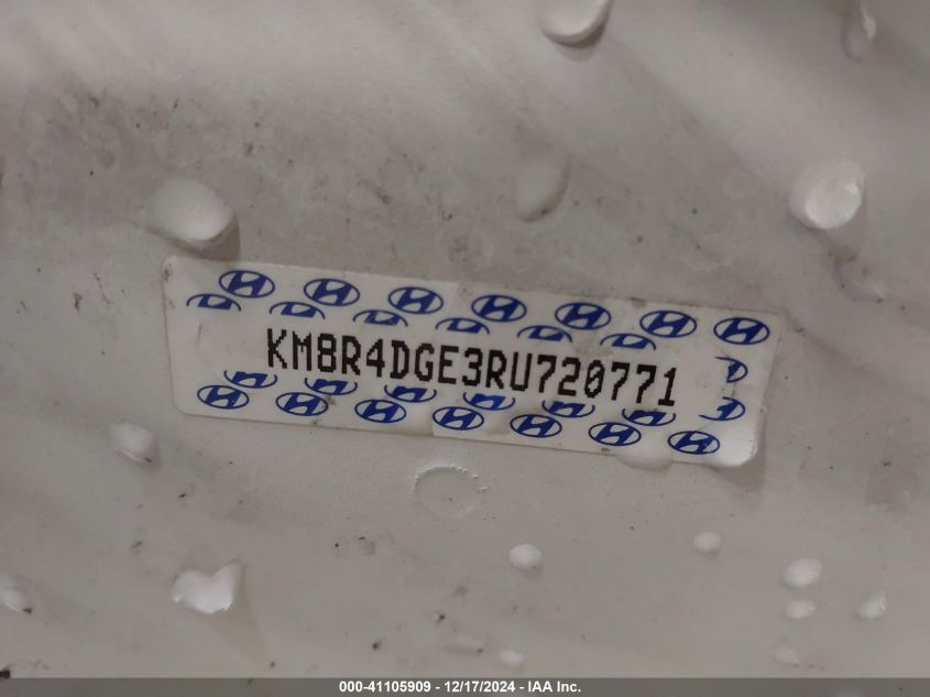 VIN KM8R4DGE3RU720771 2024 Hyundai Palisade, Sel no.13