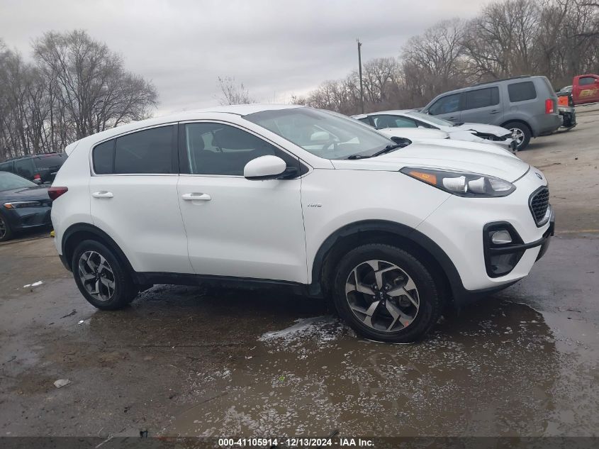 2020 Kia Sportage Lx VIN: KNDPMCAC4L7636882 Lot: 41105914