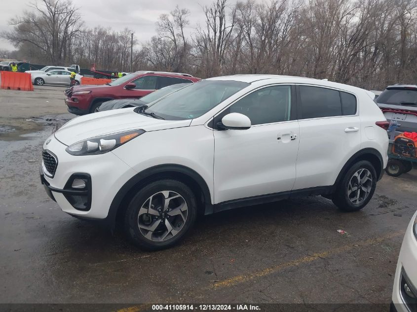 2020 Kia Sportage Lx VIN: KNDPMCAC4L7636882 Lot: 41105914