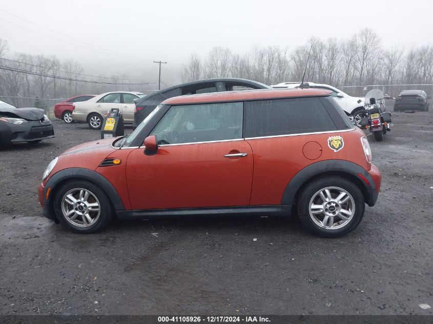 2012 Mini Cooper VIN: WMWSU3C59CT542784 Lot: 41105926