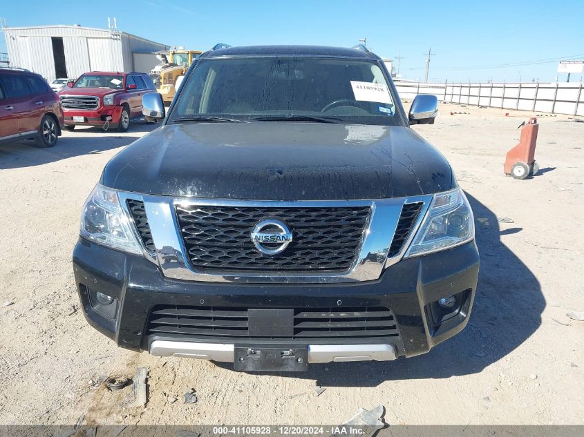 2018 Nissan Armada Sl VIN: JN8AY2ND5J9060023 Lot: 41105928