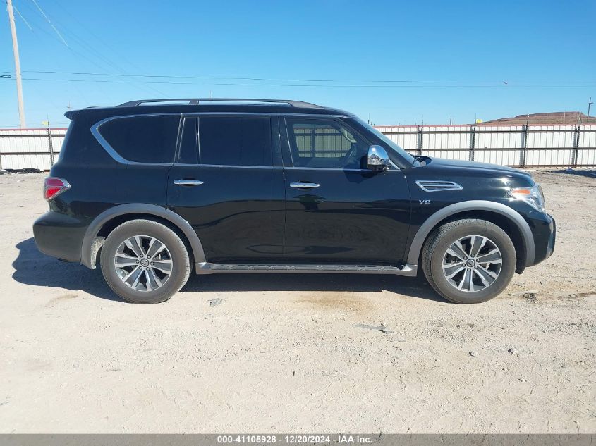 2018 Nissan Armada Sl VIN: JN8AY2ND5J9060023 Lot: 41105928