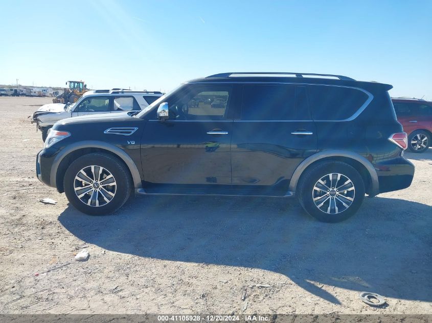 2018 Nissan Armada Sl VIN: JN8AY2ND5J9060023 Lot: 41105928