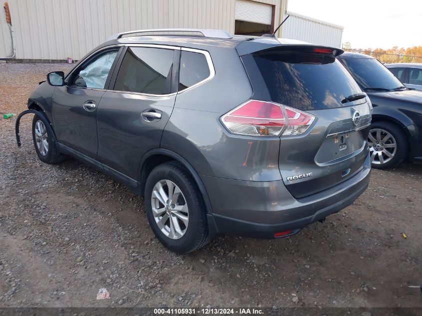 VIN 5N1AT2MT2FC803214 2015 Nissan Rogue, SV no.3