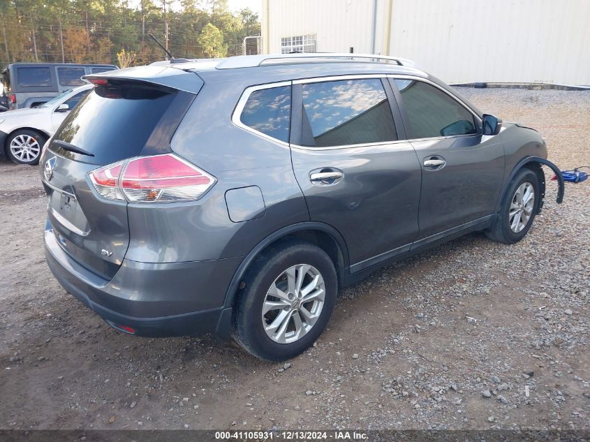 VIN 5N1AT2MT2FC803214 2015 Nissan Rogue, SV no.4