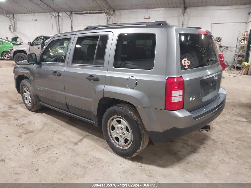 2014 JEEP PATRIOT SPORT - 1C4NJPBA7ED553343