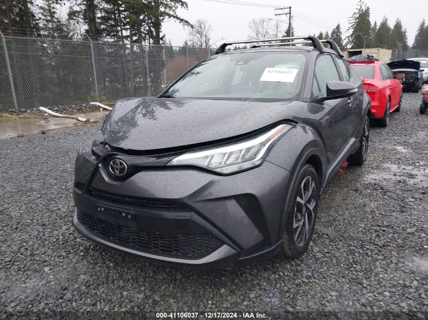 VIN NMTKHMBX7NR146790 2022 TOYOTA C-HR no.2