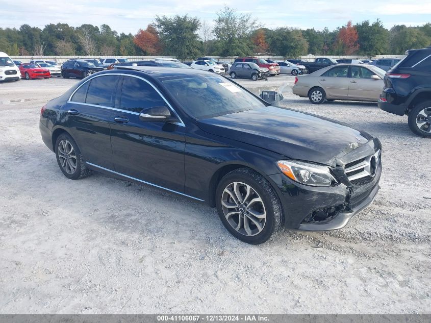 VIN 55SWF4KB7FU001086 2015 Mercedes-Benz C 300, 4Ma... no.1