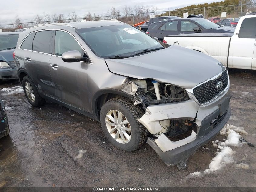 VIN 5XYPG4A30HG266909 2017 KIA Sorento, 2.4L Lx no.1