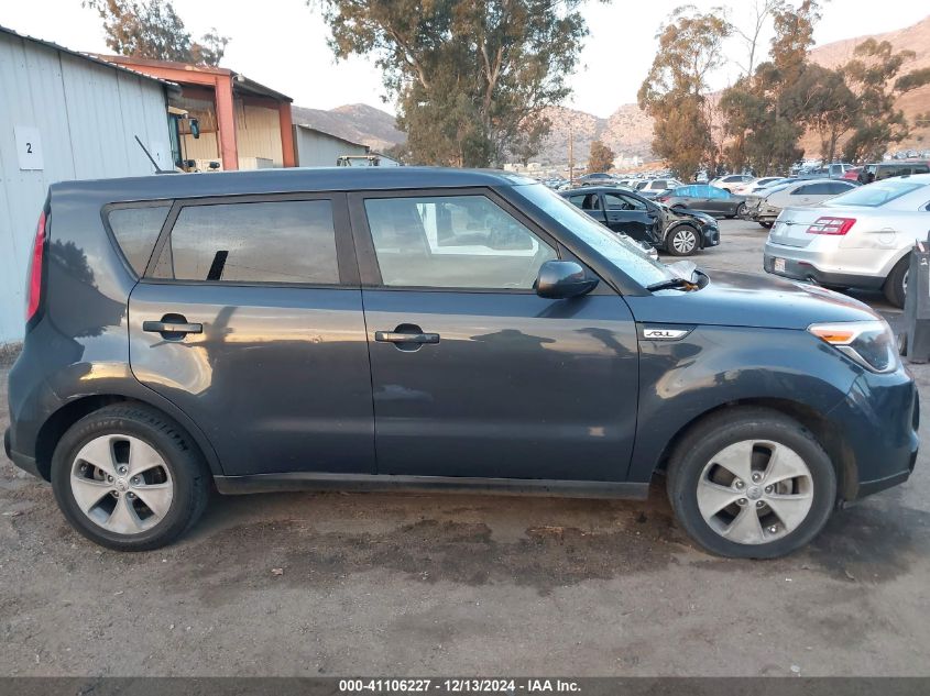 2016 Kia Soul + VIN: KNDJP3A59G7387015 Lot: 41106227