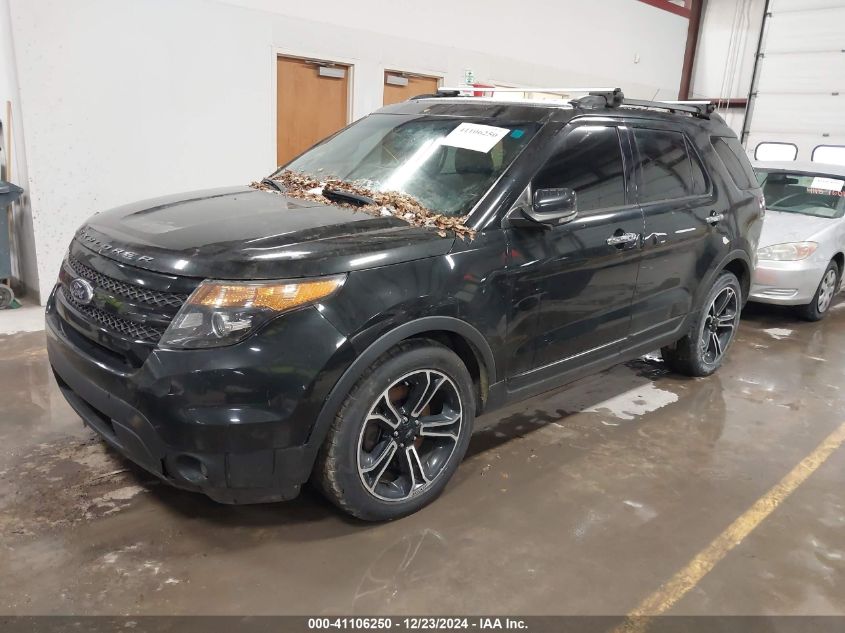 VIN 1FM5K8GT7EGA99098 2014 FORD EXPLORER no.2