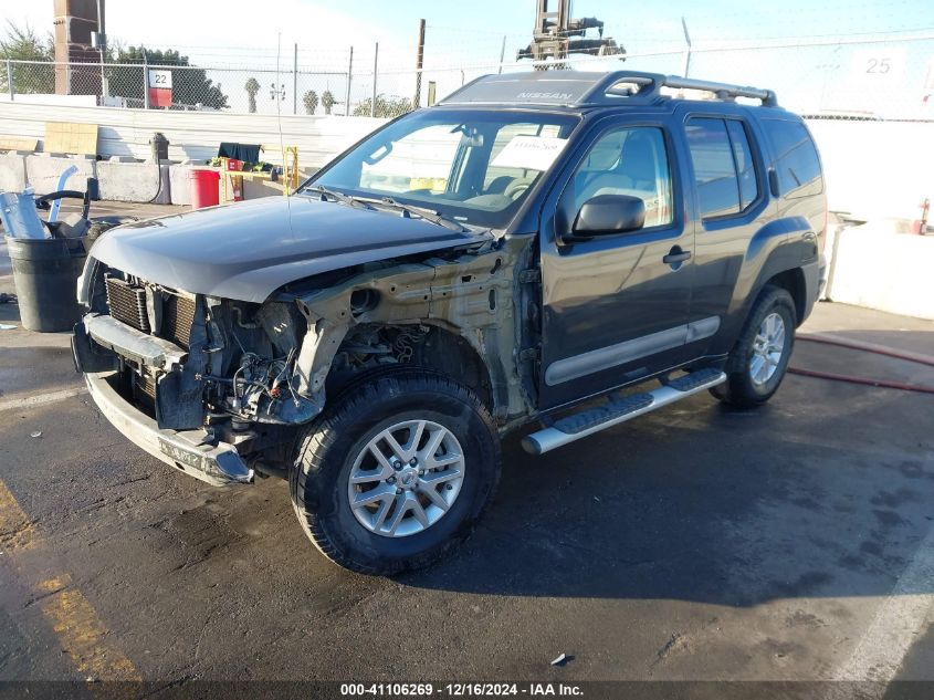 VIN 5N1AN0NUXFN662273 2015 Nissan Xterra, S no.2