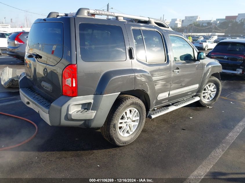 VIN 5N1AN0NUXFN662273 2015 Nissan Xterra, S no.4