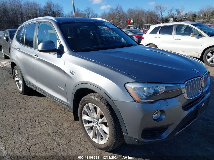 2016 BMW X3 XDRIVE28I - 5UXWX9C56G0D69006