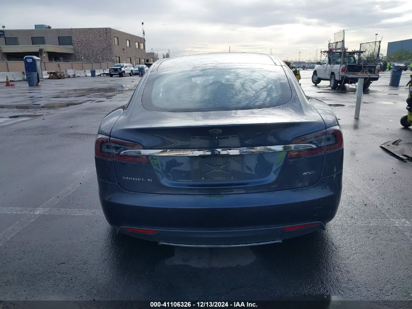 2015 Tesla Model S 70D/85D/P85D VIN: 5YJSA1H28FFP75769 Lot: 41106326