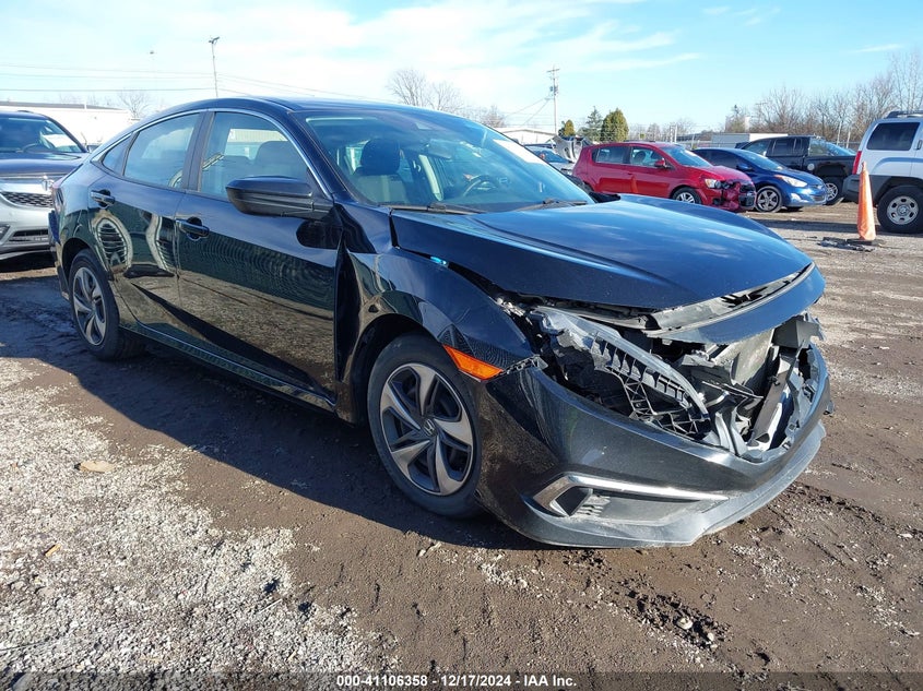 2020 HONDA CIVIC VIN: 2HGFC2F6XLH553135