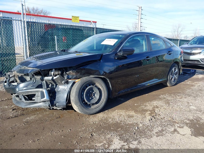 2020 HONDA CIVIC VIN: 2HGFC2F6XLH553135