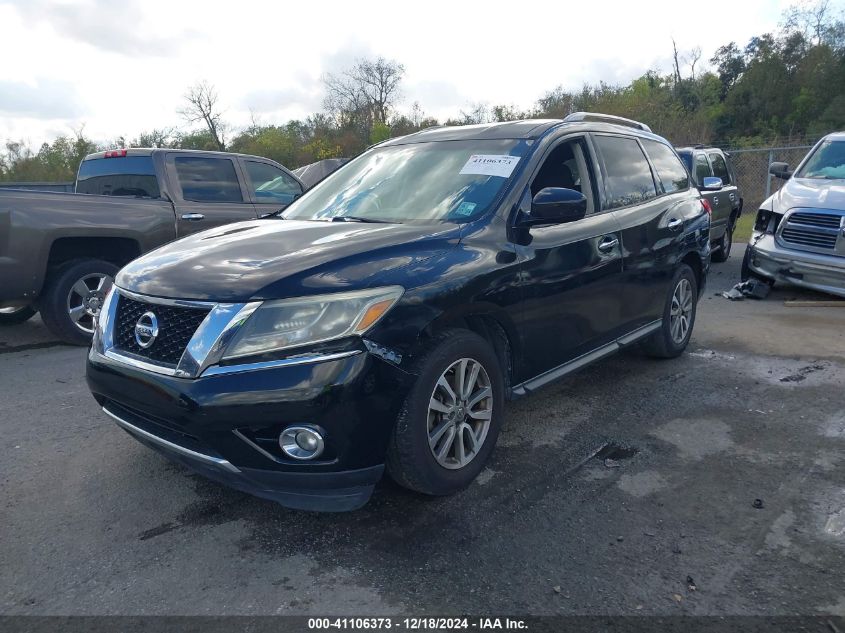 VIN 5N1AR2MN2FC658420 2015 Nissan Pathfinder, Plati... no.2