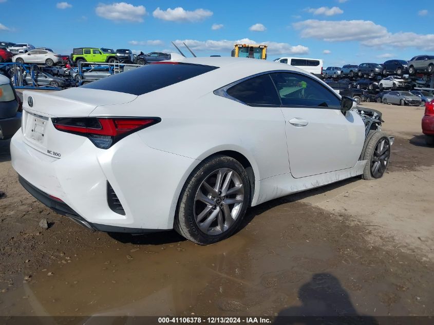 VIN JTHHA5BC1K5009685 2019 Lexus RC, RC 300 no.4