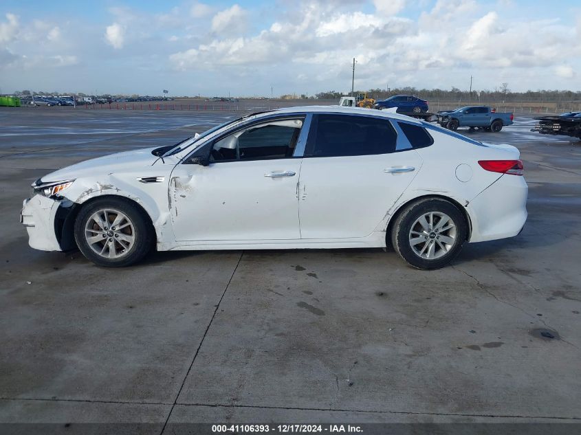 VIN 5XXGT4L3XJG201312 2018 KIA Optima, LX no.14