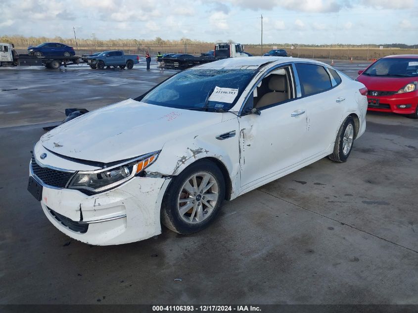 VIN 5XXGT4L3XJG201312 2018 KIA Optima, LX no.2