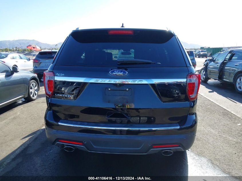 2018 Ford Explorer Limited VIN: 1FM5K7F84JGB67472 Lot: 41106416