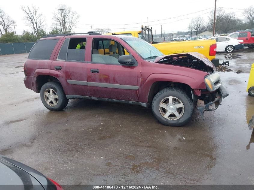 2005 Chevrolet Trailblazer Ls VIN: 1GNDT13S952341525 Lot: 41106470