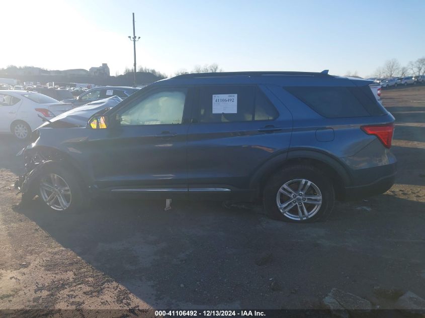 2020 Ford Explorer Xlt VIN: 1FMSK8DH7LGC40574 Lot: 41106492