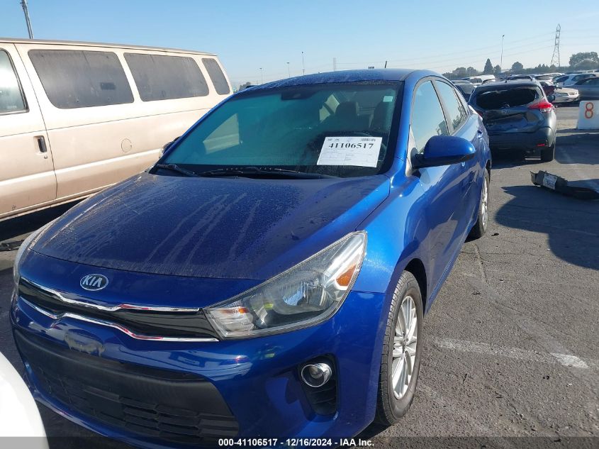 2018 Kia Rio Ex VIN: 3KPA34AB6JE000354 Lot: 41106517