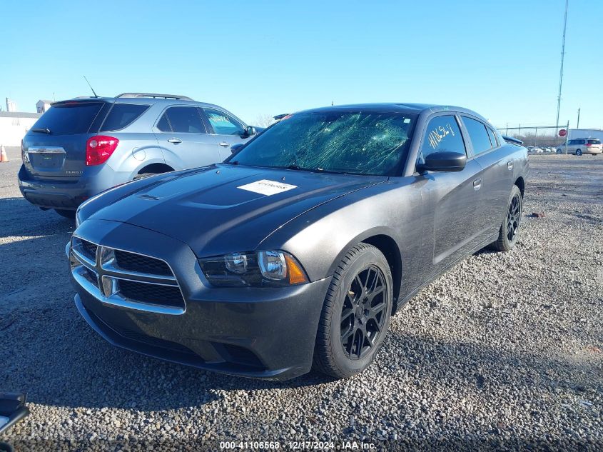 VIN 2C3CDXBG0DH542385 2013 DODGE CHARGER no.2