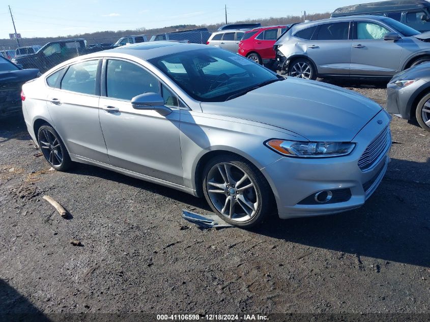 2013 FORD FUSION TITANIUM - 3FA6P0K93DR387186