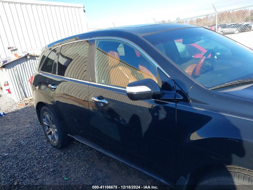 2011 Acura Mdx Advance Package VIN: 2HNYD2H78BH505555 Lot: 41106675