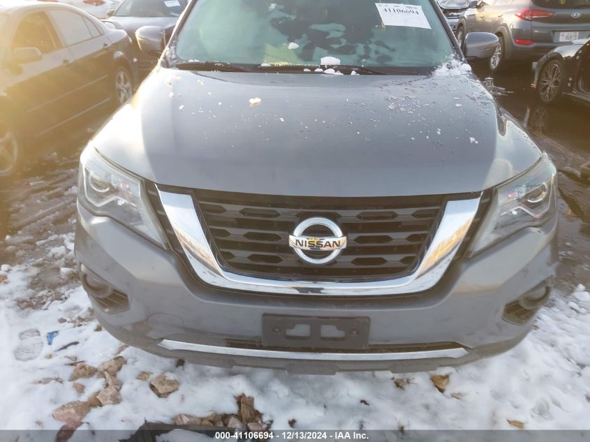 2017 Nissan Pathfinder Sv VIN: 5N1DR2MM6HC679942 Lot: 41106694