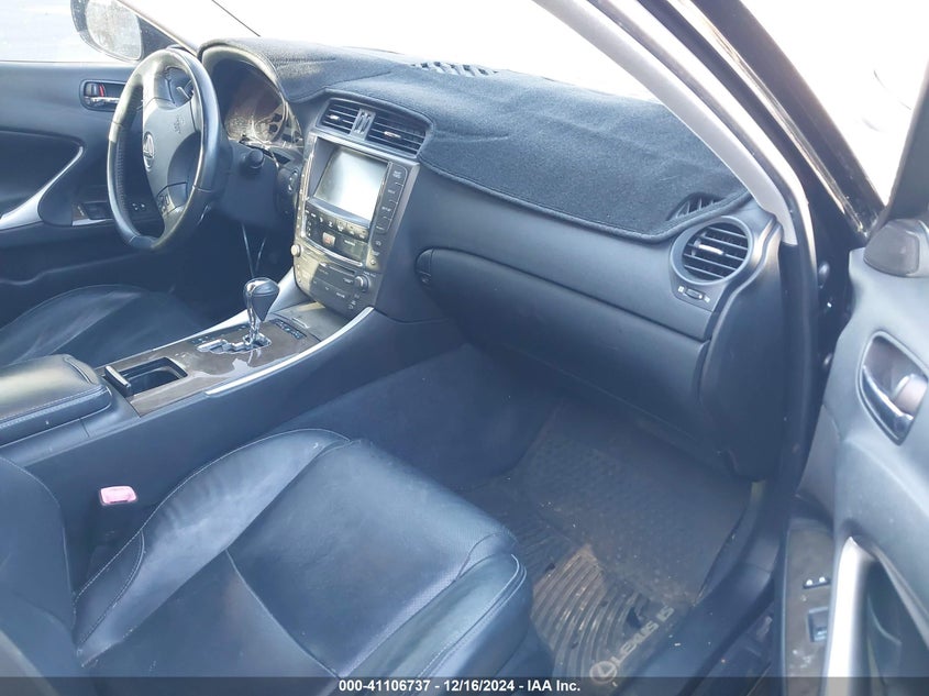 2010 LEXUS IS 250 VIN: JTHBF5C21A2100176