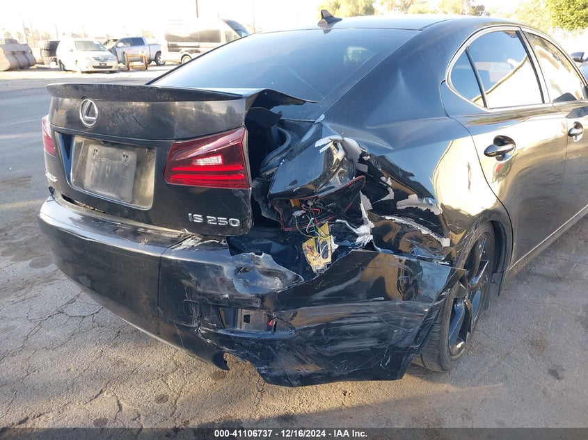 2010 LEXUS IS 250 VIN: JTHBF5C21A2100176